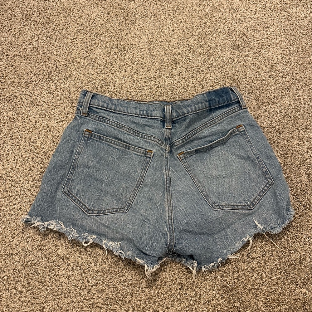 A&F Denim Blue Shorts - Picture 3 of 3